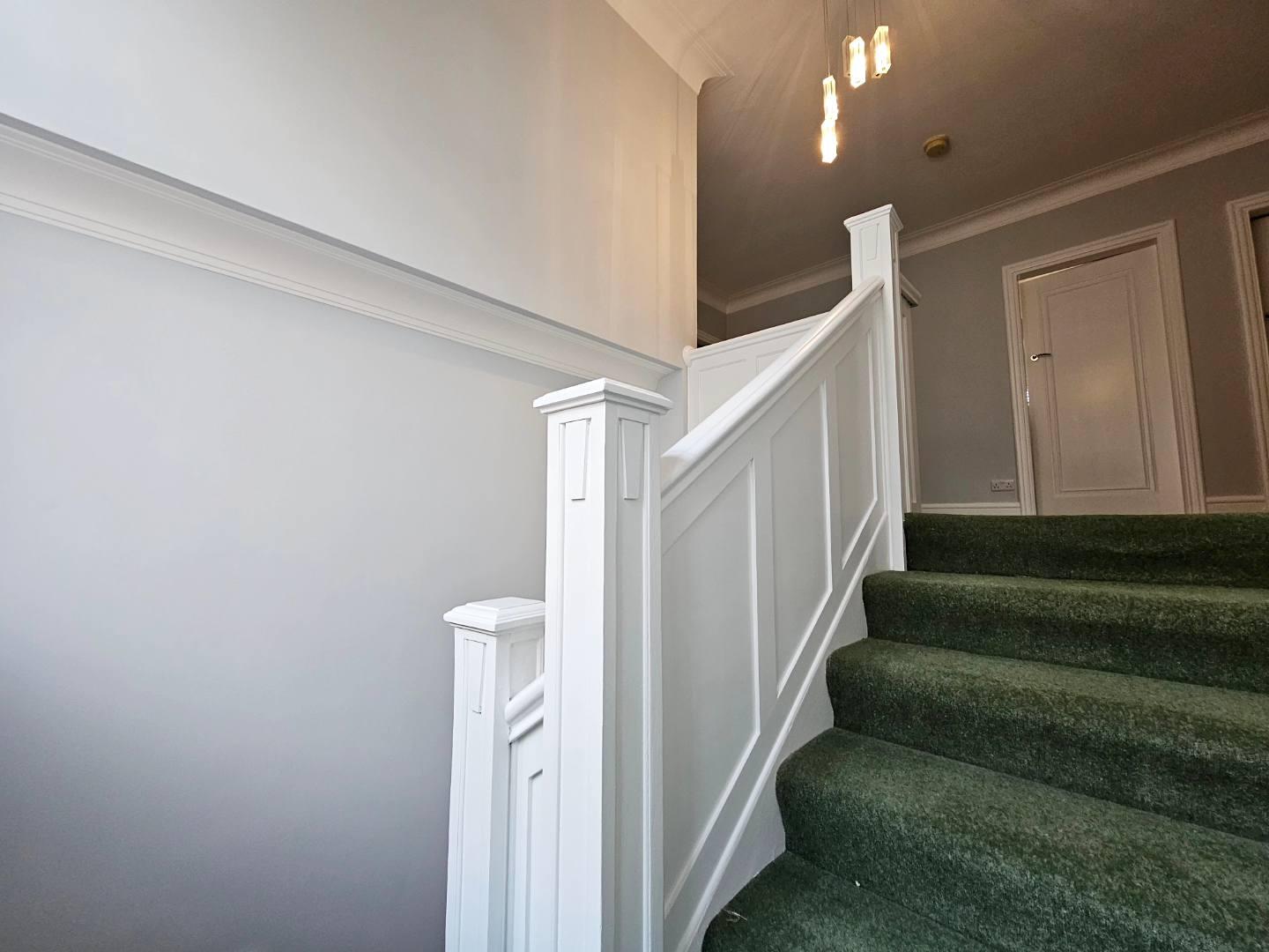 Gosforth Staircase 3 Premium Decorating and Spraying